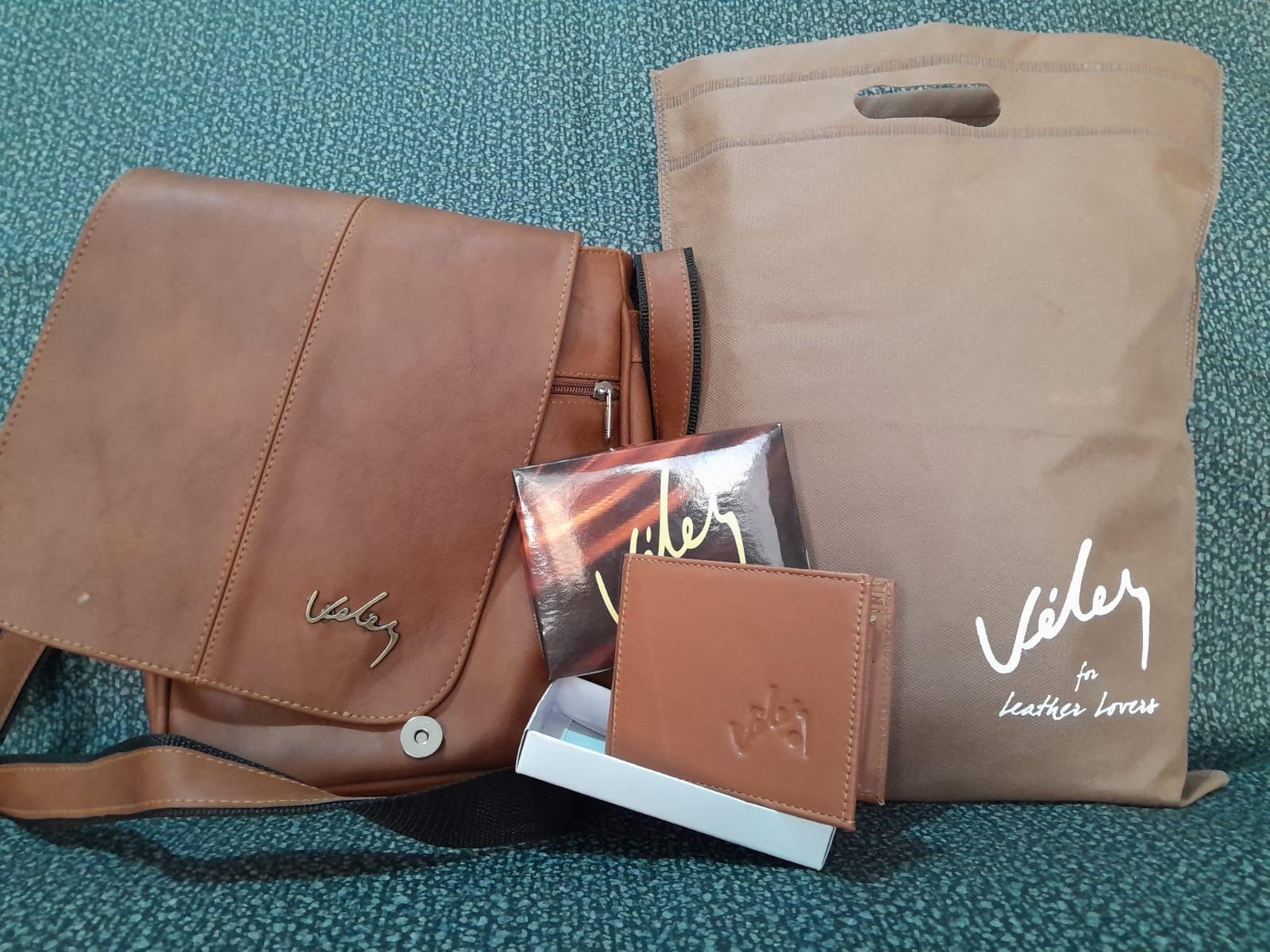 Dúo Vélez Bolso Carriel 27 cm Billetera