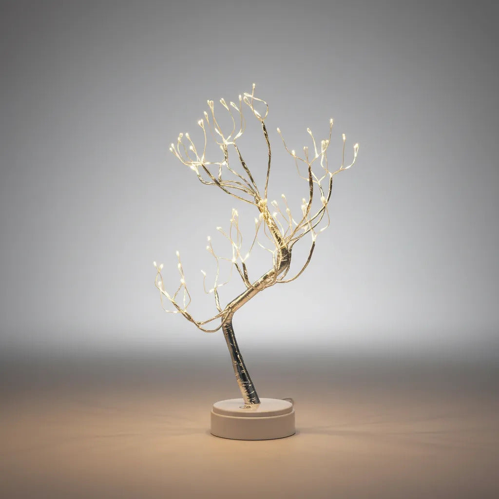 LAMPARA DECORATIVA EN FORMA DE ARBOL