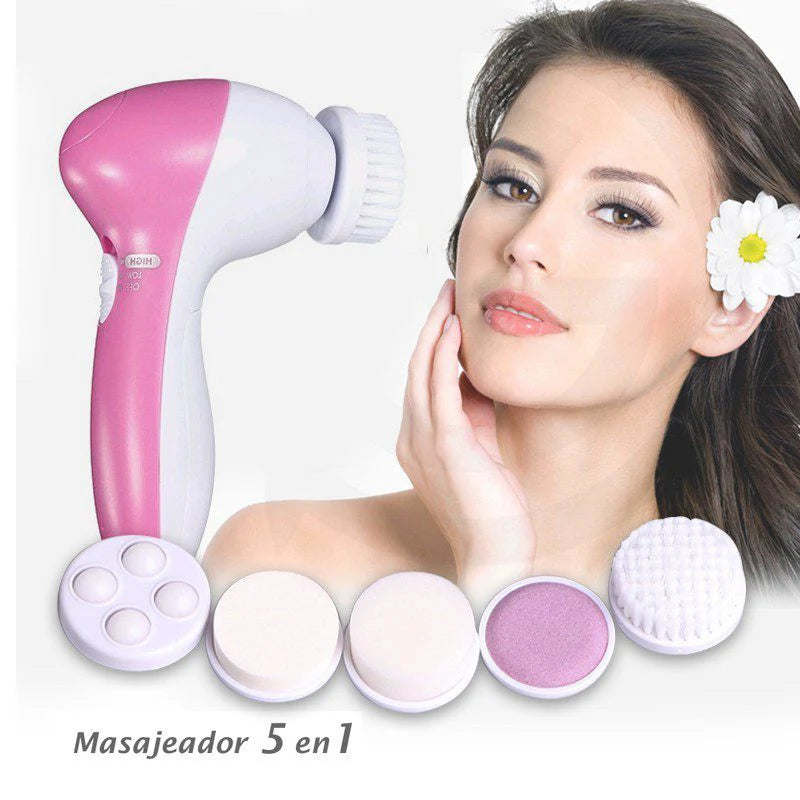 Masajeador Eléctrico Para Cara 5 En 1