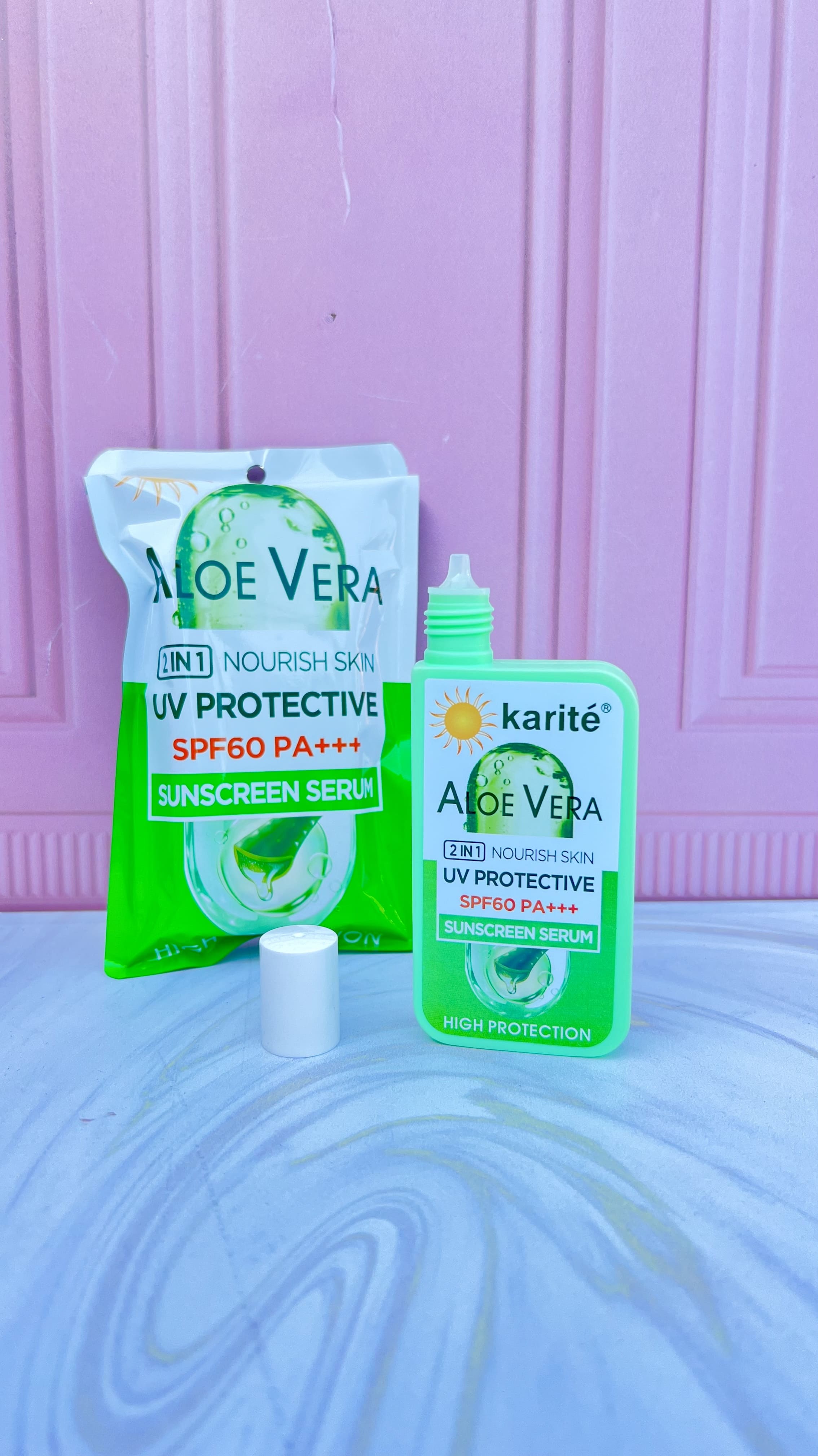Protector solar ácido aloe vera SPF60