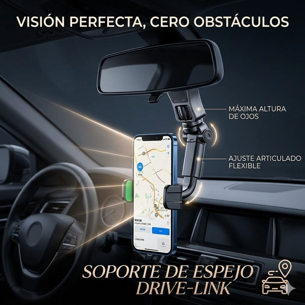 Soporte Horizon Drive 360° Espejo Retrovisor automóvil