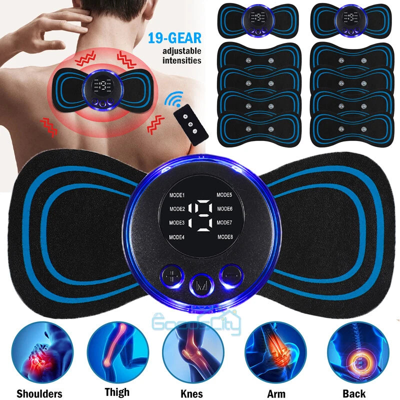Mini masajeador eléctrico EMS (X3)
